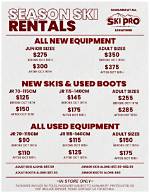 How Much Is Ski Rentals at Squaw Valley?
